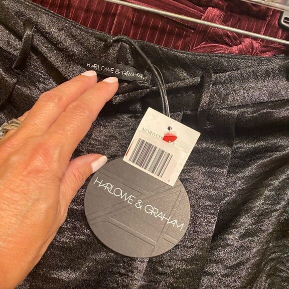 NWT Harlow and Graham Cropped Gaucho / Palazzo Pants Sz S - Picture 6 of 7